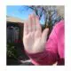 a child focused on counting with Montessori golden beads